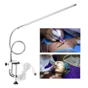 USB Rechargeable Clip-On LED Light Table Manicure Tattoo Reading Book Desk Lamp