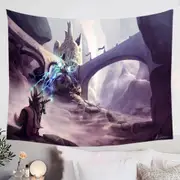 Fiction Art Warriors War Tapestry