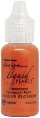 Wendy Vecchi Make Art Liquid Pearls .5oz Orange Blossom