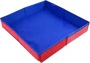 CoudarTitie Foldable Sandbox for Kids, Portable, Reusable, Smooth, Easy to Clean, Sensory Play Mat for Kids