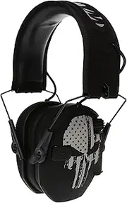[Walker's] Razor Tacti-Grip Earmuffs- Flat Dark Earth, High Performance Silicone Composite Slip Free Headband- Natural Sound Clarity Full Dynamic Range 23 NRR, fde