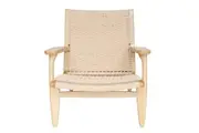 SK Designer Living | Replica Hans Wegner CH25 Easy Chair | Natural