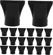 Gatuida 20pcs Hair Dryer Diffuser Attachments for All Hair Types Professional Nozzle for Faster Drying and Styling Compatible Blow Dryers