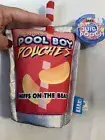 Bark Box Dog Toy Boozehound Juice Pooch 7" Plush Squeaker Capri Sun Large. NEW