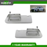 Sun Visors Driver & Passenger Side Gray W/lights mirror For 19-24 Nissan Altima (for: Nissan)