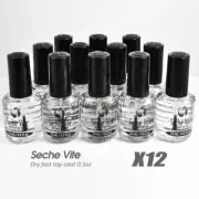 Seche Vite Dry Fast Nail Polish Top Coat 0.5oz (Pack of 12)