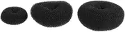 ADOCARN 3Pcs Hair Bun Maker Soft Donut Hair Shaper for Effortless Chignon Styles for All Hair Types Events Versatile Hair Accessories for Quick Updos
