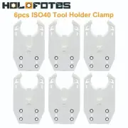 6pcs ISO40 Tool Holder Claw Clips ABS Flame Proof Rubber CNC Machine ATC Spindle