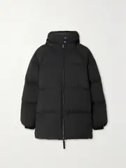[Moncler Genius] Moncler Genius - + 2 Moncler 1952 Malvi Hooded Quilted Recycled Nylon-ripstop Down Jacket - Black - 2 2 Black