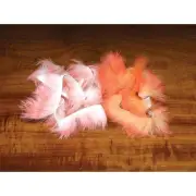 Hareline Two Tone Rabbit Crosscut Flesh Strips