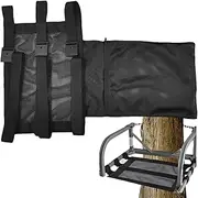 Hunting Tree Stand Pads, Tree Stand Seat Replacement, Adjustable Tree Stand Seat, Tree Stand, Tree Stand Rail Pads, Adjustable Strap Fits All Ladder Stand Lock Climbing Tree Stand