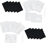 Hohopeti 2 Sets DIY Scratch Painting Paper Set of Kits for Adults for Creative Projects Leisure Activities