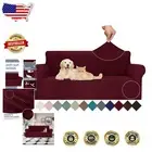 Rhomb Texture 3-Seater Sofa Cover - Elastic & Easy Fit for Home Decor Upgrade