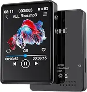 MP3 Player with Bluetooth 5.3,QNGEE 16GB Portable Music Device with Speaker