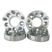 4 Piece | 1.25" | 5x4.5 to 5x5 Wheel Adapters Spacers | 1/2" Studs (for: Mazda)