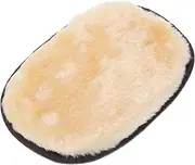 FRCOLOR Shoe Cleaning Gloves Imitation Lamb Wool Polish Mitts for Boot Care for Leather Maintenance Car Detailing