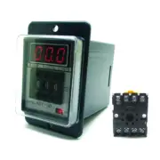 Time Delay Relay Digital ASY-3D Programmable Timer 12V 24V 110V 220V 380V + Base