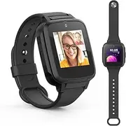 Pixbee Kids 4G Video Smart Watch with GPS Tracker - Smartwatch with Voice and Video Calls, Geofencing, and Real-Time Location - Ideal Kids Smart Watch - Black