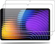 [2 Pack]Screen Protector for Xiaomi Pad 7/Xiaomi Pad 7 Pro 11.2 Inch, Tempered Glass Film Guard, Hd Tempered Glass,9h Hardness,Scratch,Anti-Fingerprin for Xiaomi Pad 7 Protector
