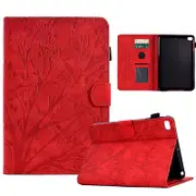 iPad 9.7 inch (iPad 6/5th generation) PU leather case cube with pen holder card slot, also for iPad Red