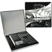 Cretacolor Opera House Black Box Sketching Set