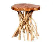Teakwood Side Table Root Teak Living Room Table Teakwood Coffee Table Wood