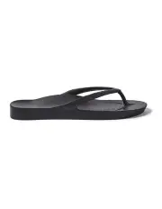 [Archies] Arch Support Thongs in Black