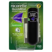 Nicorette QuickMist (Freshmint) X 150 Sprays