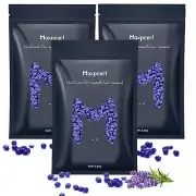 Maxpearl Hard Wax Beads, Pack of 3 Hair Removal Wax Beans Refill - Brazilian