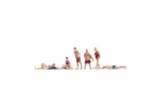 NOCH TT Scale Bathers Assembled and Painted Miniatures