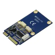 Mini PCI-E PCIe to USB Adapter mPCIe to 5 Pin 2 Ports Dual USB2.0 Converter Card