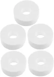 [VALICLUD] 5rolls Invisible Collar Protector Tape Self-adhesive Sweat Strips for Shirts Hats Reusable Neck Liner for Makeup Stain Prevention