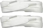 Shoe String Mcqueen style laces, 120cm, (2 Pairs) in Black, White and Red