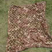 1x1m Desert Camouflage Netting Camping Military Hunting Sunshade Camo Army Net