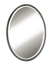 Uttermost Sherise Bronze Oval Mirror