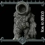 Golem of Woe - Rocket Pig Wargaming D&D DnD