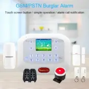 8-in-1 Wireless Intelligent Alarm System with Touch Panel LCD Screen