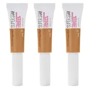 3x Maybelline Superstay Full Coverage Under Eye Liquid Concealer - Caramel 40