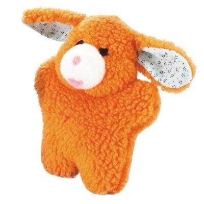 Dog Toy Cuddly Berber Baby Bunny Puppy Pet Toys Nubby Plush Squeaker 8" Easter