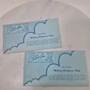 Vintage -2 The Original SIC-SAC Motion Sickness Plastic Bag with Envelope