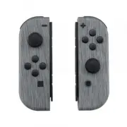 "Brushed Silver" Nintendo Switch Custom Joy-Con's Controllers Unique Design