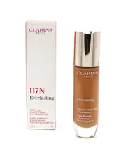 Clarins Women's 1oz 117N Hazelnut Everlasting Long Wearing & Hydrating Foundation
