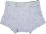 Conni Kids Tackers Sport Washable Pull Up Boxer Pants for Potty Training and Youth Incontinence, Grey, size 6-8