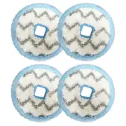 4PCS Replacement Parts for Puppy T12 Vacuum Cleaner Mop Cloth Soft and Reusable Washable Mopping Protects Floor