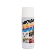 6 x Anchor Gloss White Lacquer Spray Paints 300 Gram Versatile Aerosol Coating