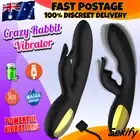 Rabbit Vibrator Vaginal G-spot Dildo Massager Women Clitoris Stimulator Sex Toy