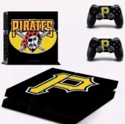 Pittsburgh Pirates PS4 Skin Sticker Decal Vinyl Console+2 controllers 0892
