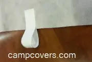 12 Dupont Tyvek Anchor Tie Off Loops for Ground Sheets ~ Tent Footprints
