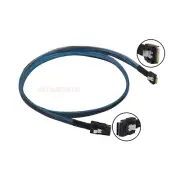 Mini SAS SFF-8087 to SLIM SAS SFF-8654 4I High Speed Connection Cable 1-meter