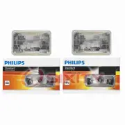 2 pc Philips Low Beam Headlight Bulbs for Mitsubishi Cordia Galant Van od (for: Mitsubishi)